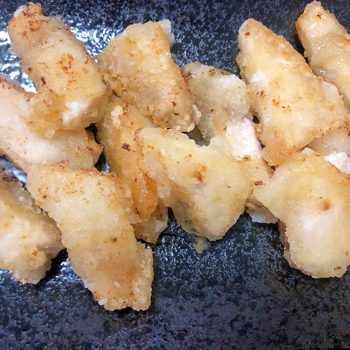 幼児食 メカジキのスティック竜田揚げ レシピ 作り方 By Hamumisan 楽天レシピ